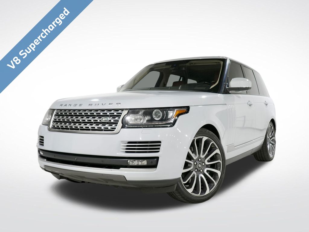 White 2016 Land Rover Range Rover SUV / Crossover All-Wheel Drive 8-Speed Automatic
