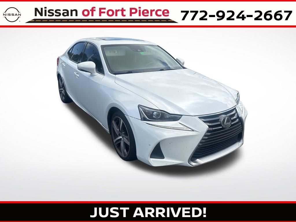 White Pearl 2019 Lexus IS 300 RWD Sedan Rear-Wheel Drive 8-Speed Dual Clutch