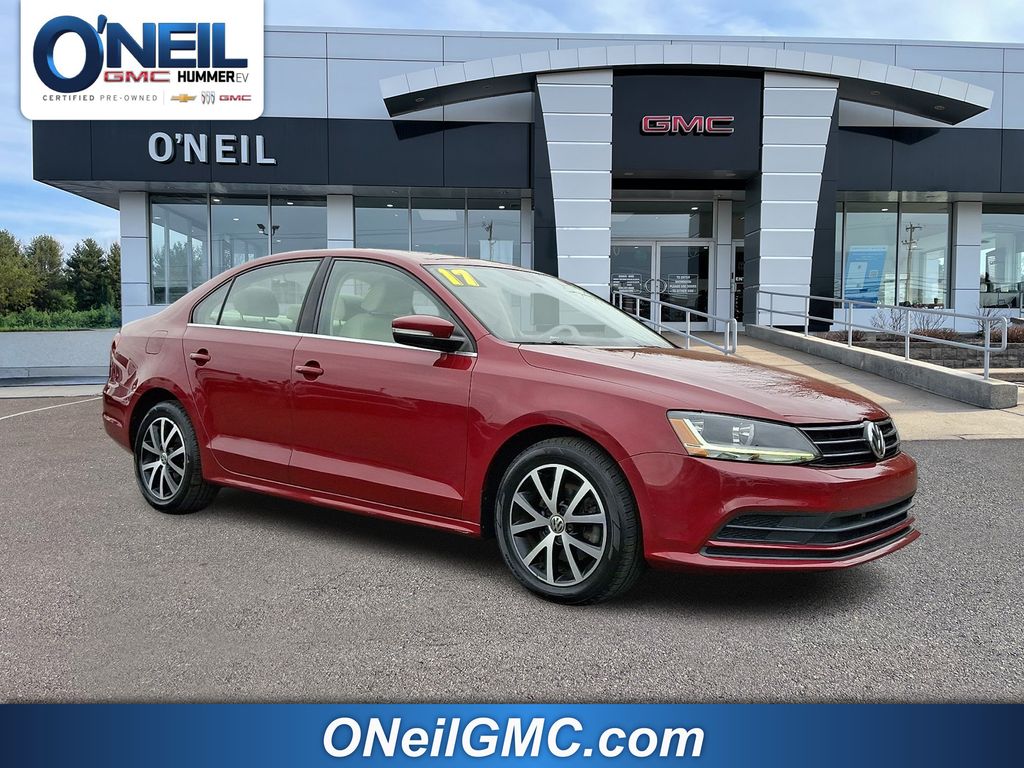 Cardinal Red Metallic 2017 Volkswagen Jetta 1.4T SE FWD Sedan Front-Wheel Drive 6-Speed Automatic