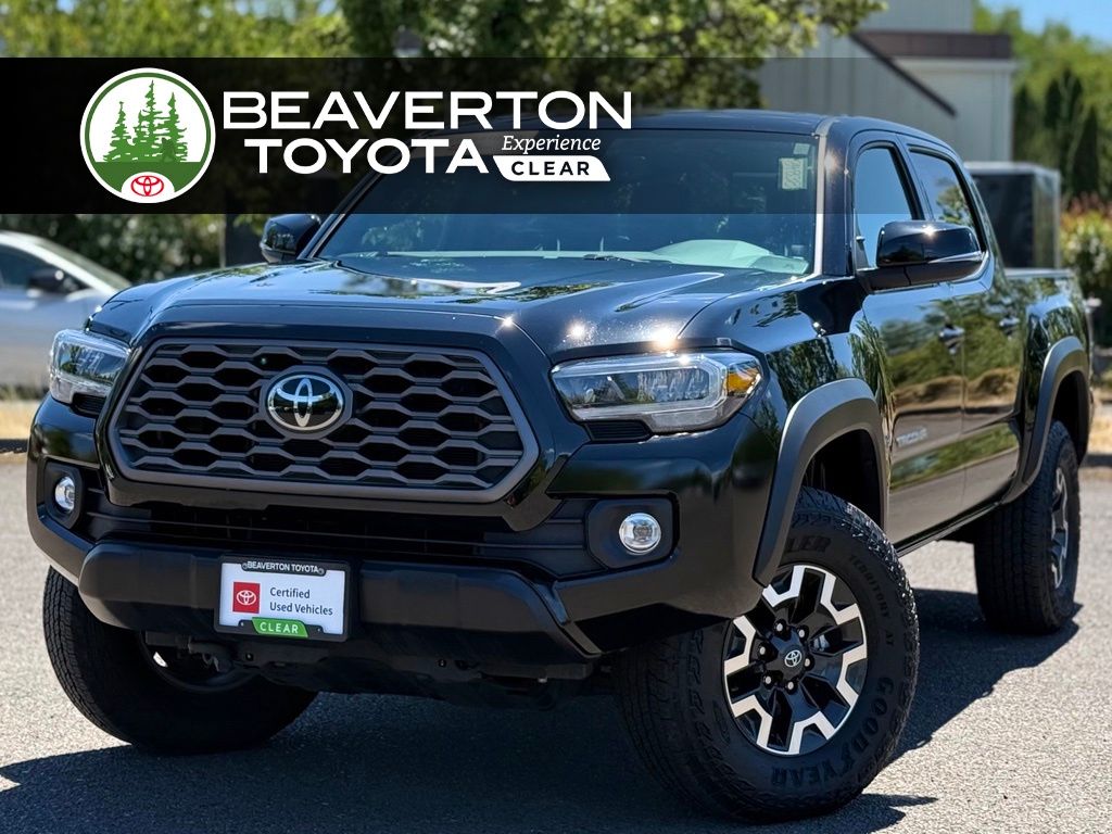 Black 2023 Toyota Tacoma Pickup Truck Four-Wheel Drive 6-Speed Automatic