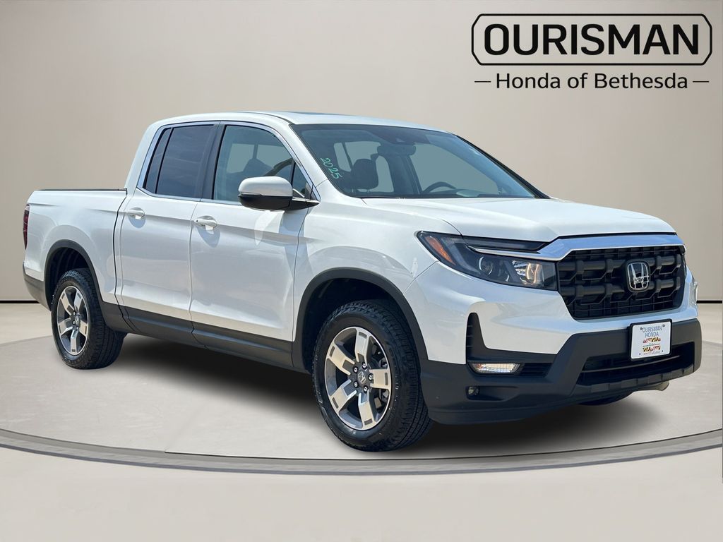 Gray (Platinum) 2025 Honda Ridgeline RTL AWD Pickup Truck All-Wheel Drive 9-Speed Automatic
