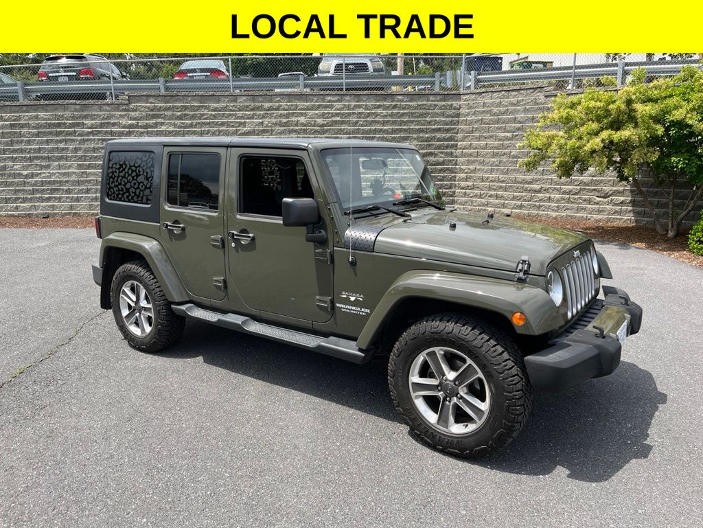 Sarge Green 2016 Jeep Wrangler SUV / Crossover Four-Wheel Drive 6-Speed Manual
