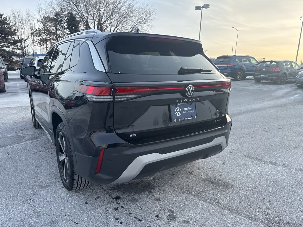 2025 Volkswagen Tiguan 2.0T SE Black at Subaru and VW of Moon Township