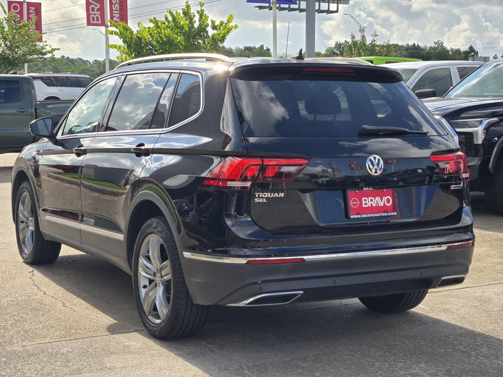 2021 Volkswagen Tiguan 2.0T SEL Black at Durrett Motor Company