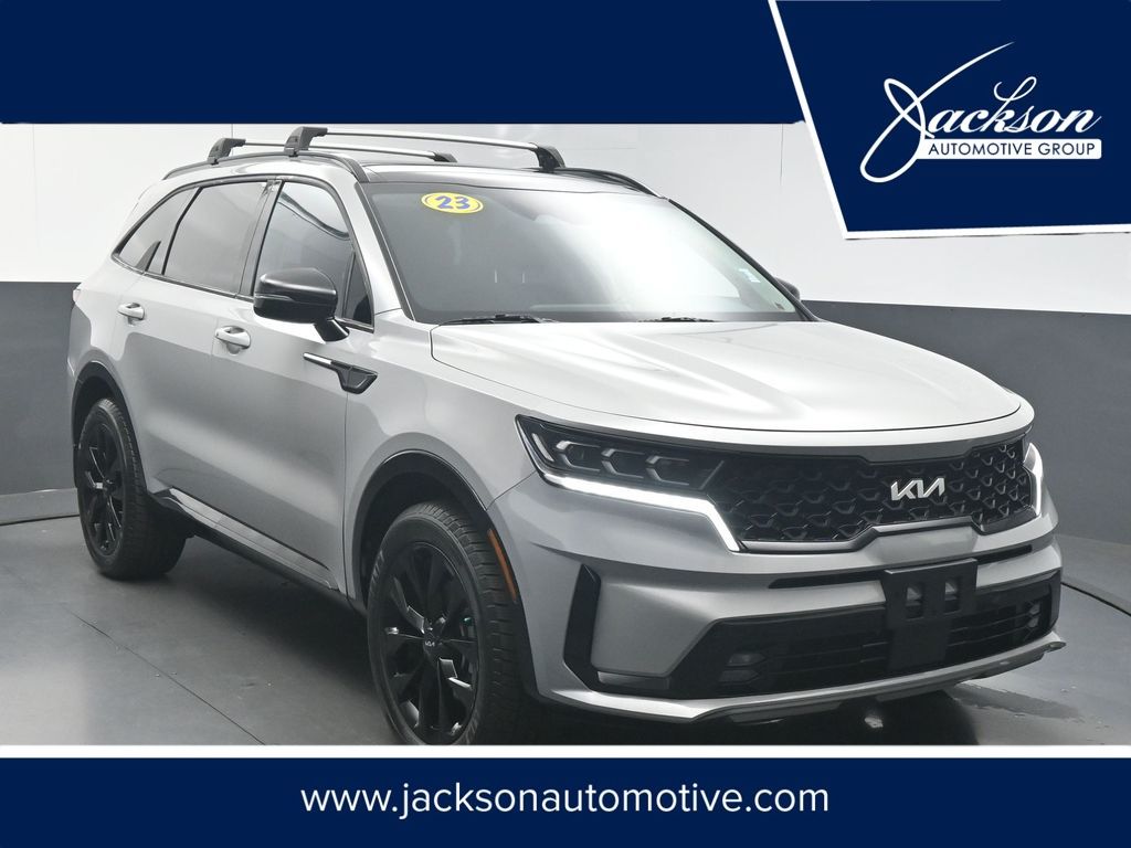 Gray 2023 Kia Sorento SUV / Crossover All-Wheel Drive 8-Speed Dual Clutch