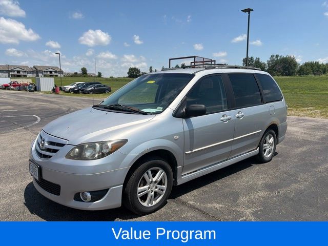 Sunlight Silver Metallic 2006 Mazda MPV LX Minivan Front-Wheel Drive 5-Speed Automatic Overdrive