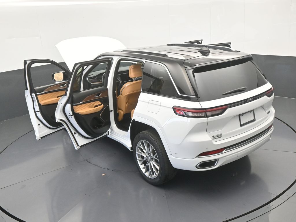 Used 2022 Bright White Clearcoat Jeep Summit image 78