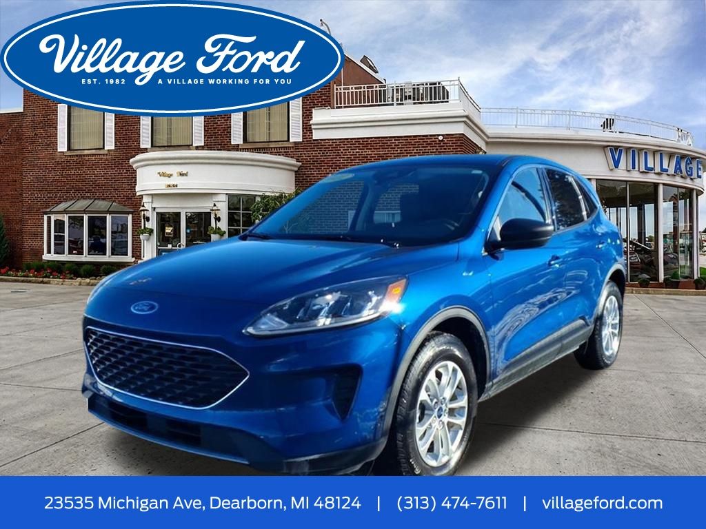 Atlas Blue Metallic 2022 Ford Escape SE AWD SUV / Crossover All-Wheel Drive 8-Speed Automatic