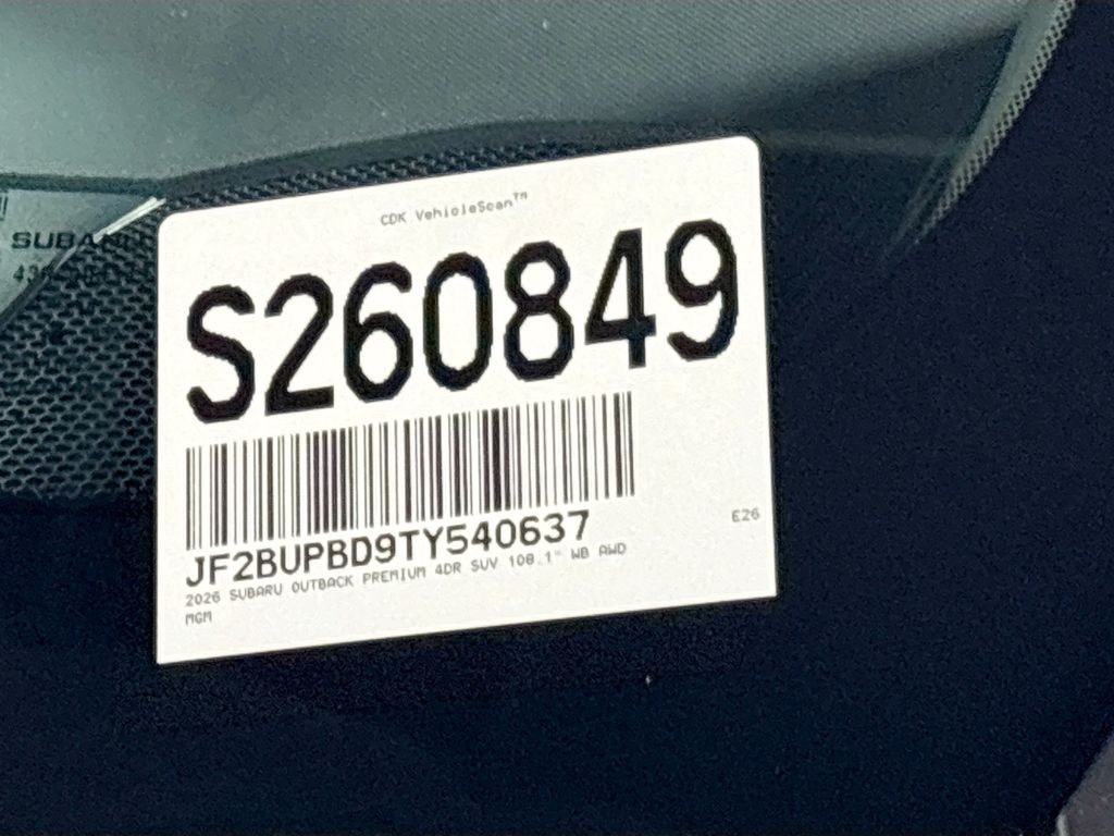 2026 Subaru Outback Premium