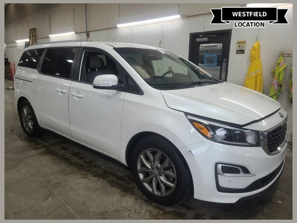 Snow White Pearl 2020 Kia Sedona EX FWD Minivan Front-Wheel Drive 8-Speed Automatic