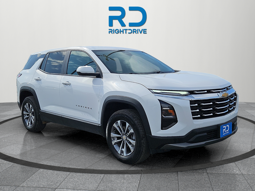 Summit White 2025 Chevrolet Equinox LT AWD SUV / Crossover Four-Wheel Drive 8-Speed Automatic