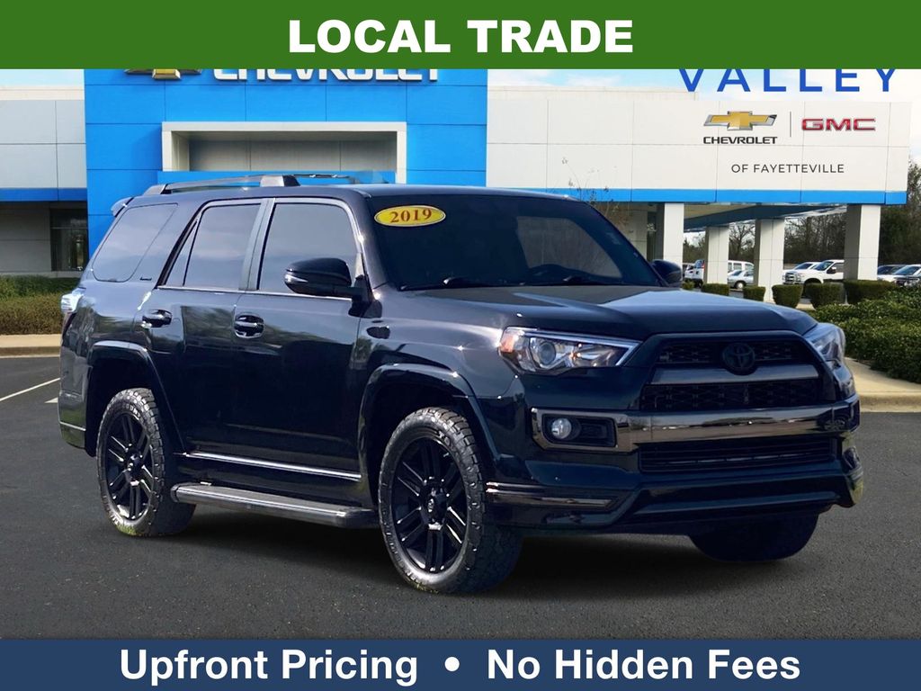 Black 2019 Toyota 4Runner Limited 4WD SUV / Crossover All-Wheel Drive 5-Speed Automatic Overdrive