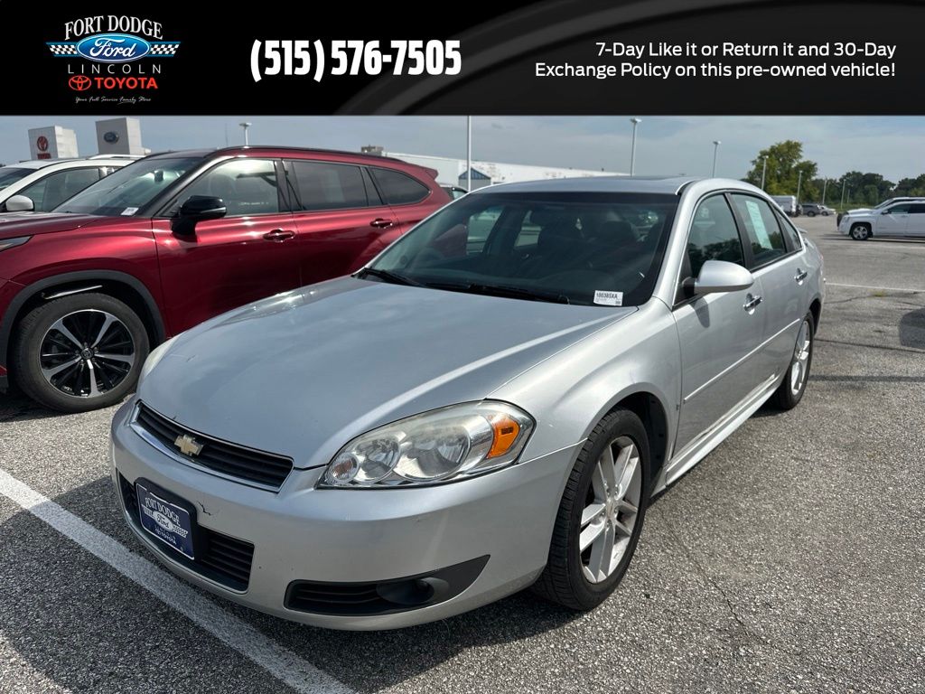 2009 Chevrolet Impala Sedan Front-Wheel Drive 4-Speed Automatic Overdrive