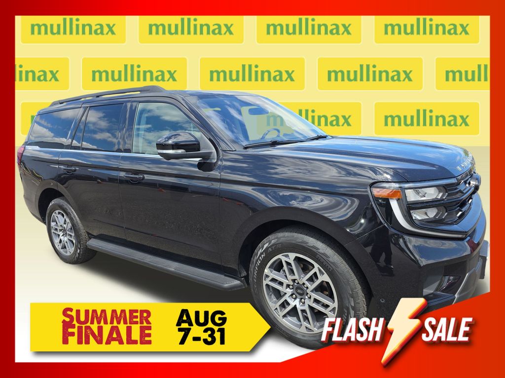 Agate Black Metallic 2025 Ford Expedition SUV / Crossover Four-Wheel Drive Automatic