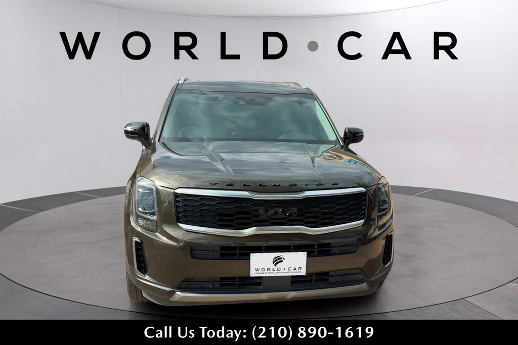 Dark Moss 2022 Kia Telluride S AWD SUV / Crossover All-Wheel Drive 8-Speed Automatic