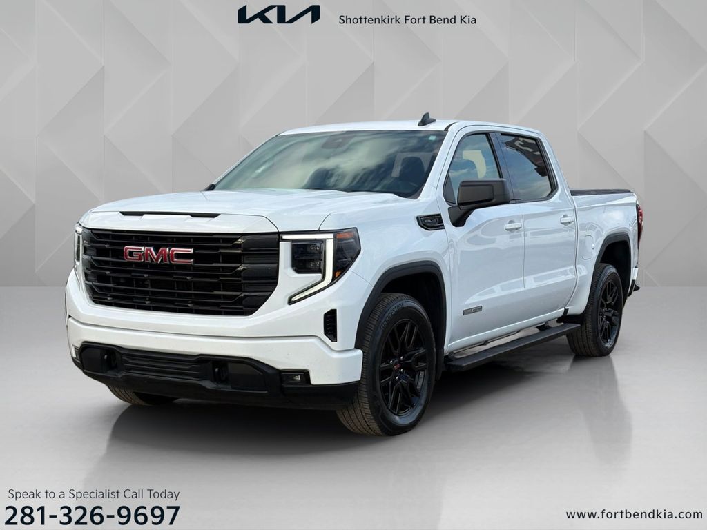 2022 GMC Sierra 1500 Elevation White at North Houston Mitsubishi