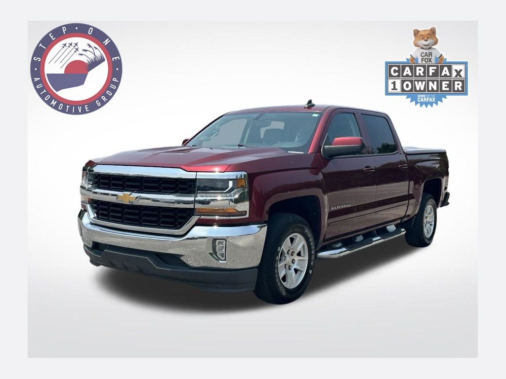 Siren Red Tintcoat 2017 Chevrolet Silverado 1500 Pickup Truck 4X2 6-Speed Automatic Overdrive