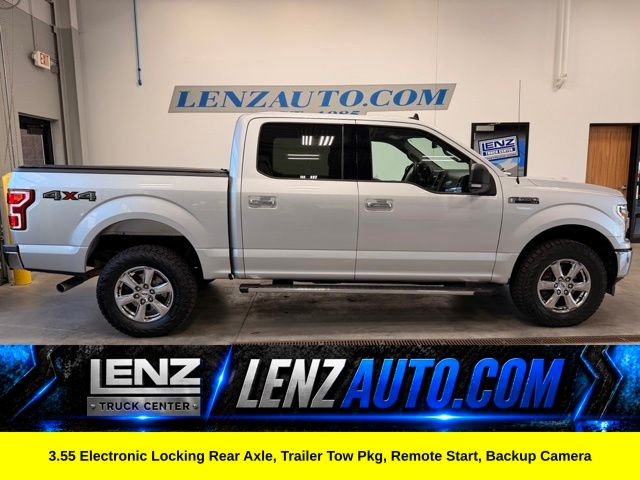 Ingot Silver Metallic 2019 Ford F-150 Pickup Truck Four-Wheel Drive Automatic
