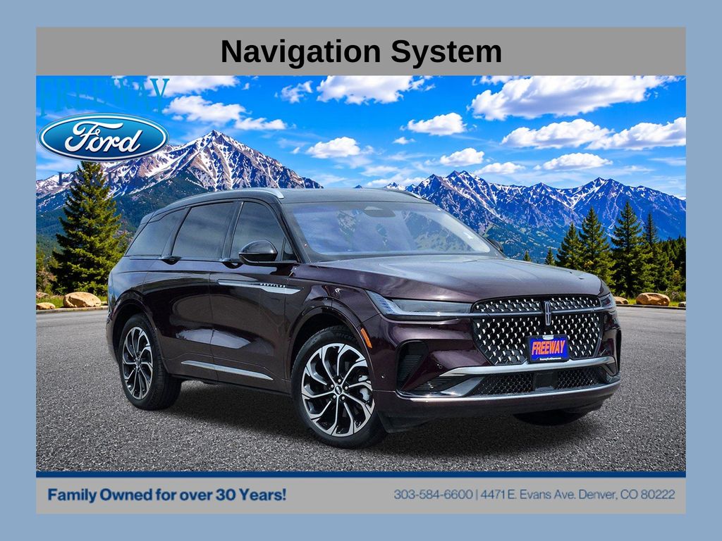 Diamond Red Metallic Clearcoat 2024 Lincoln Nautilus SUV / Crossover All-Wheel Drive 8-Speed Automatic
