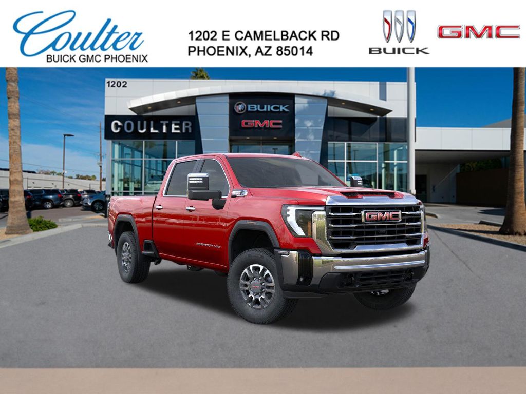 Volcanic Red Tintcoat 2026 GMC Sierra 2500HD Pickup Truck Four-Wheel Drive Automatic