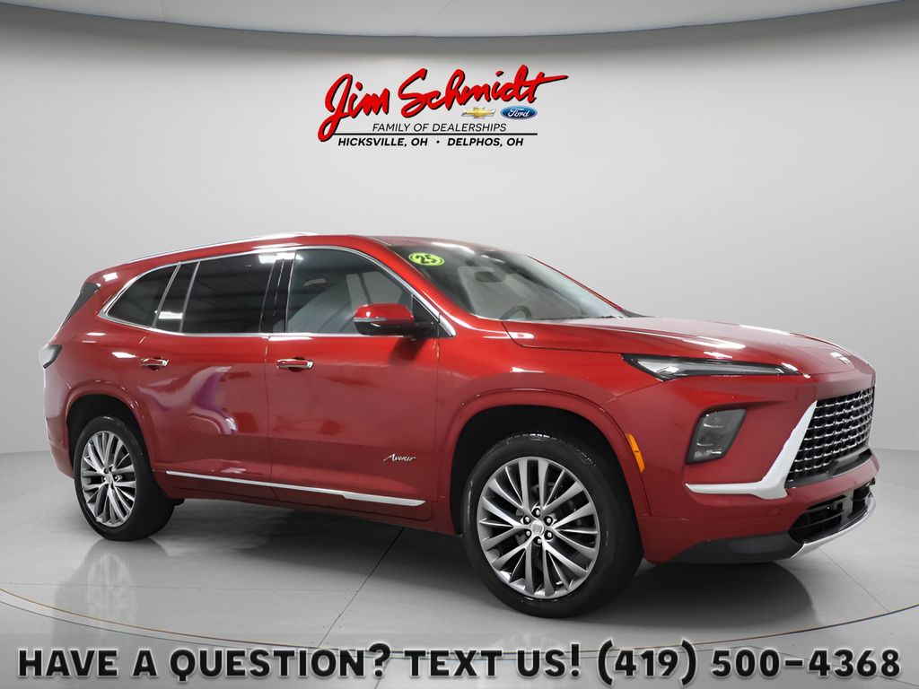 Cherry Red Tintcoat 2025 Buick Enclave Avenir FWD SUV / Crossover Front-Wheel Drive 8-Speed Automatic