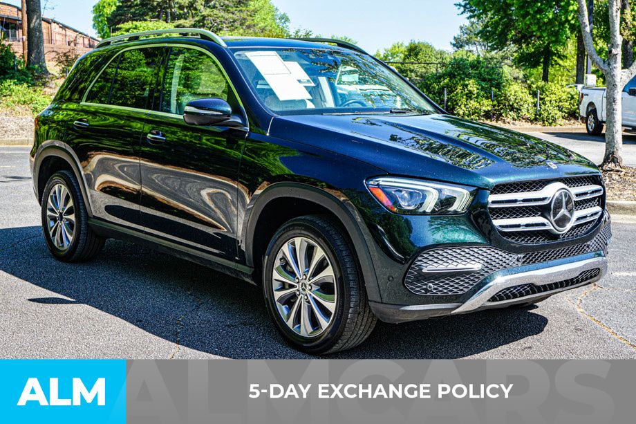 Used 2021 Green Mercedes-Benz GLE 450 image 4