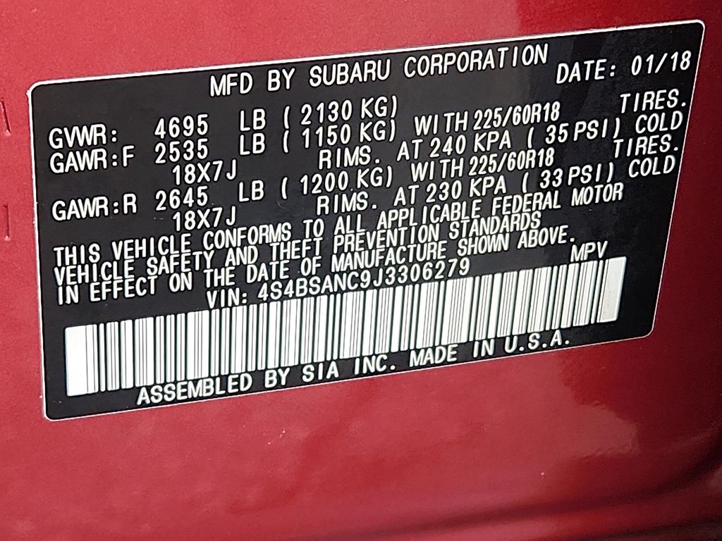 Thumbnail: 2018 Subaru Outback - 29