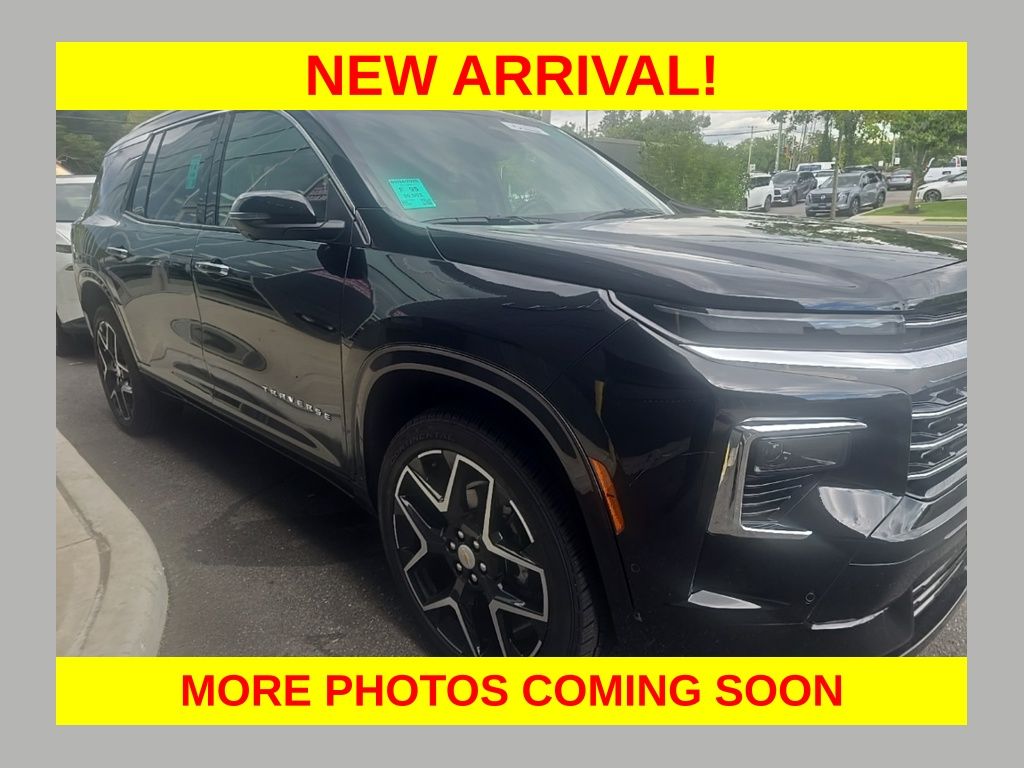 Black Metallic 2026 Chevrolet Traverse SUV / Crossover Four-Wheel Drive 8-Speed Automatic