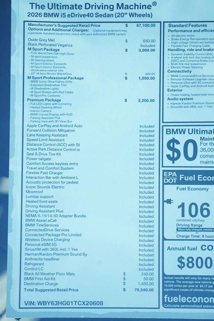 Thumbnail: 2026 BMW i5 - 9