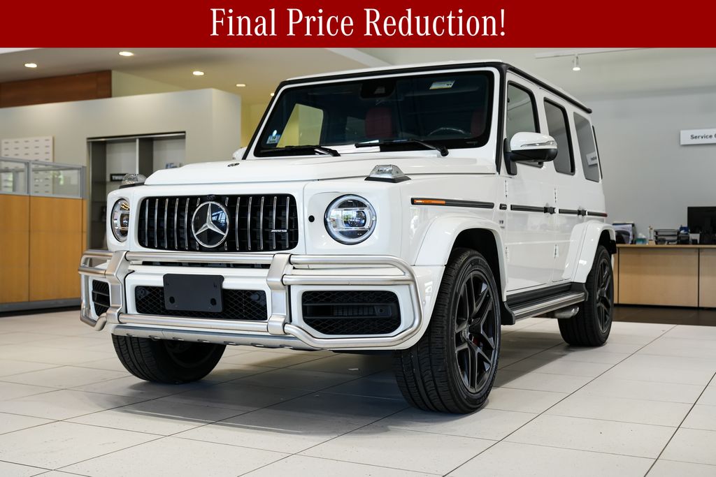 Polar White 2020 Mercedes-Benz G-Class SUV / Crossover All-Wheel Drive 9-Speed Automatic