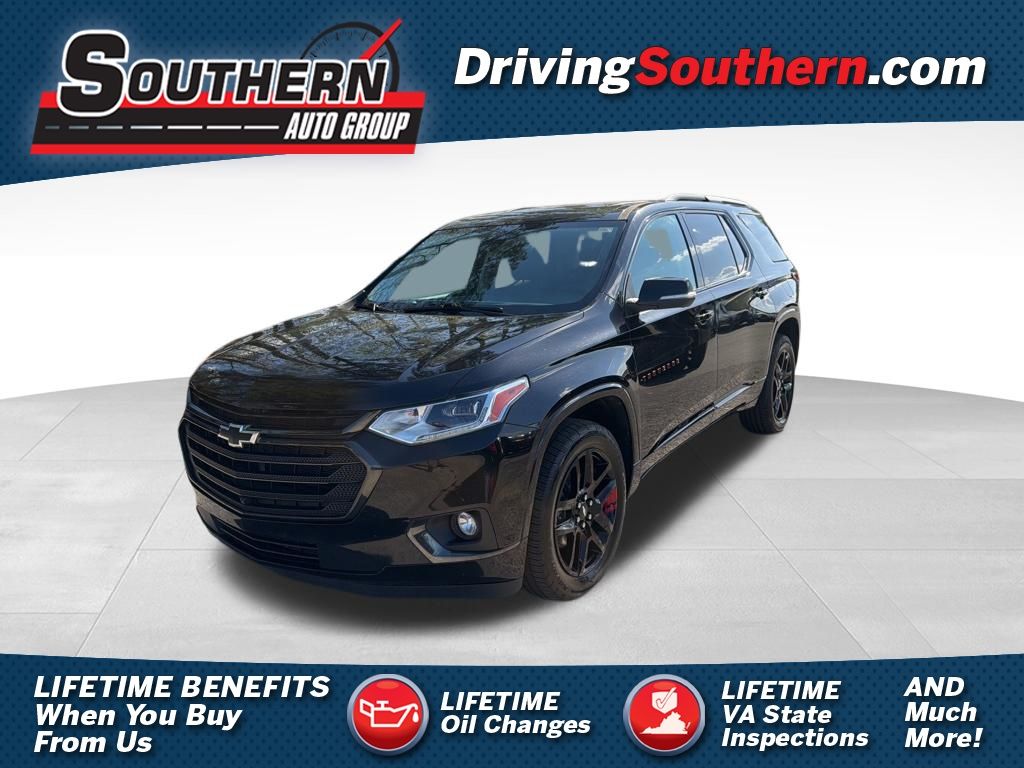 Mosaic Black Metallic 2021 Chevrolet Traverse Premier FWD SUV / Crossover Front-Wheel Drive 9-Speed Automatic