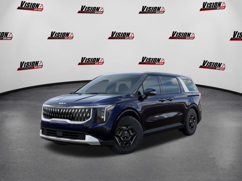 Deep Chroma Blue 2026 Kia Carnival Minivan Front-Wheel Drive 8-Speed Automatic