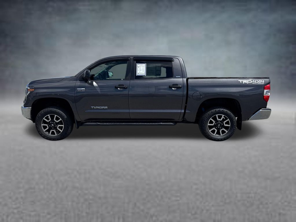 Magnetic Gray Metallic 2019 Toyota Tundra SR5 CrewMax 5.7L 4WD Pickup Truck Four-Wheel Drive 6-Speed Automatic