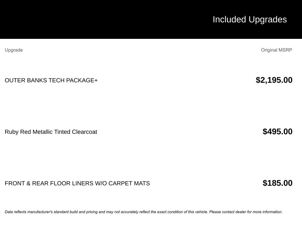 2025 Ford Bronco Sport Outer Banks