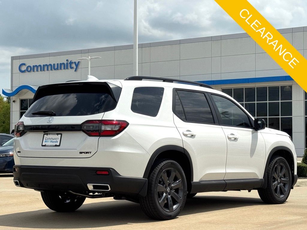 2025 Honda Pilot Sport White at Bayway Cadillac of The Woodlands