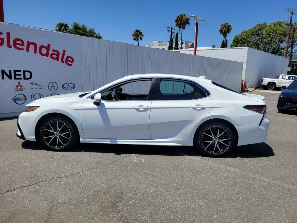 Certified Used 2023 White Toyota SE image 8