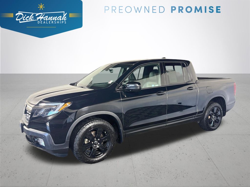 Crystal Black Pearl 2019 Honda Ridgeline Pickup Truck All-Wheel Drive 6-Speed Automatic