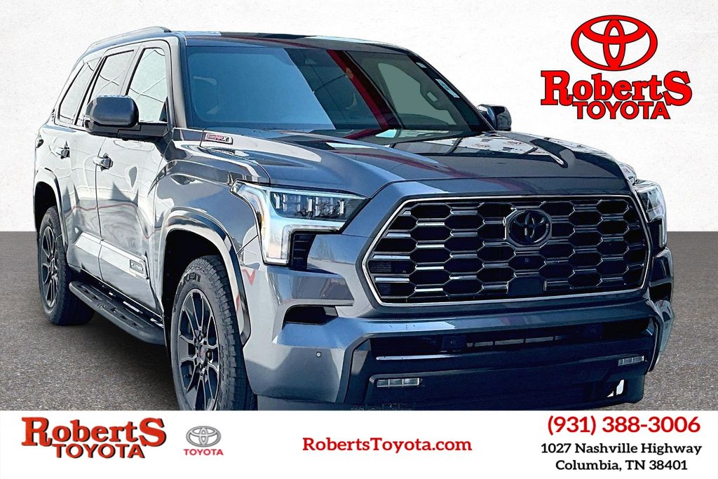 Magnetic Gray Metallic 2026 Toyota Sequoia Platinum 4WD SUV / Crossover Four-Wheel Drive Automatic