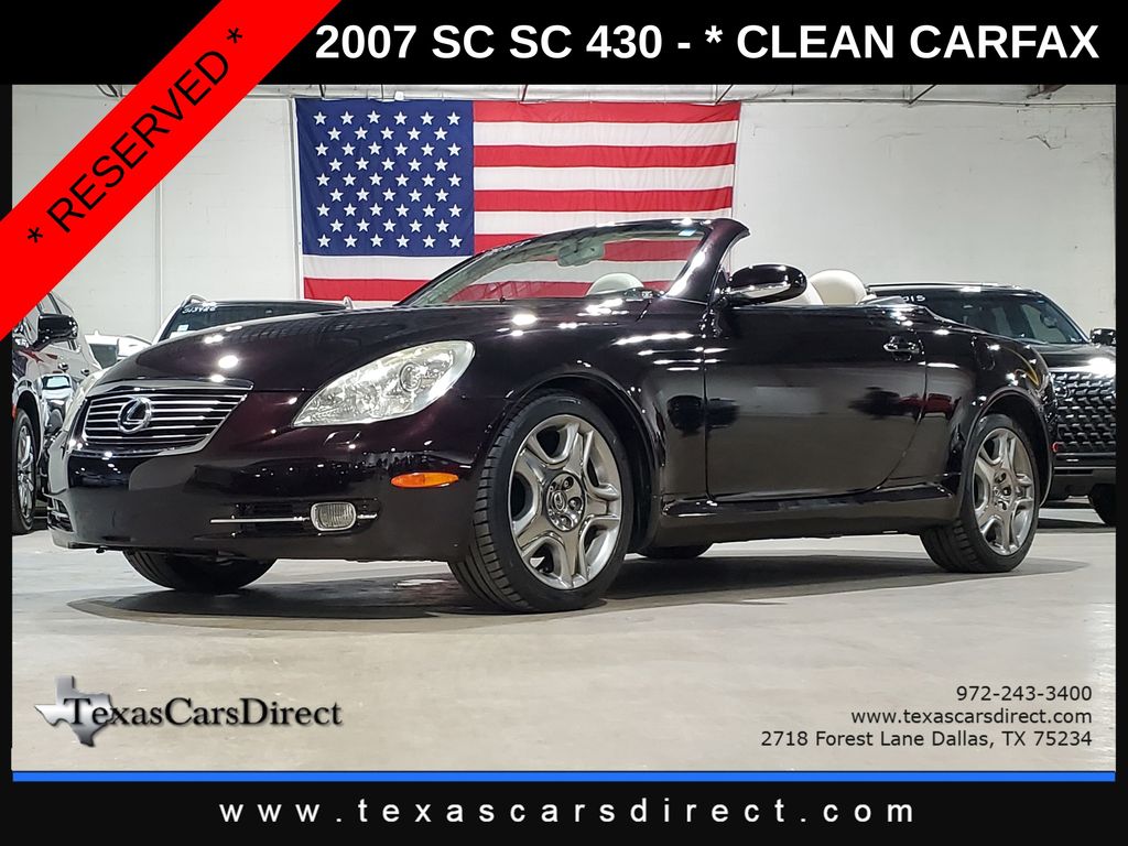 2007 Lexus SC 430 RWD