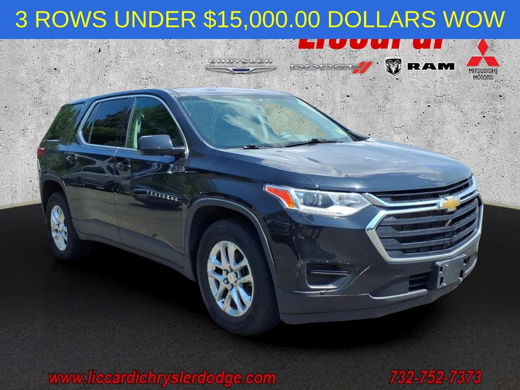 Mosaic Black Metallic 2020 Chevrolet Traverse SUV / Crossover Four-Wheel Drive 9-Speed Automatic