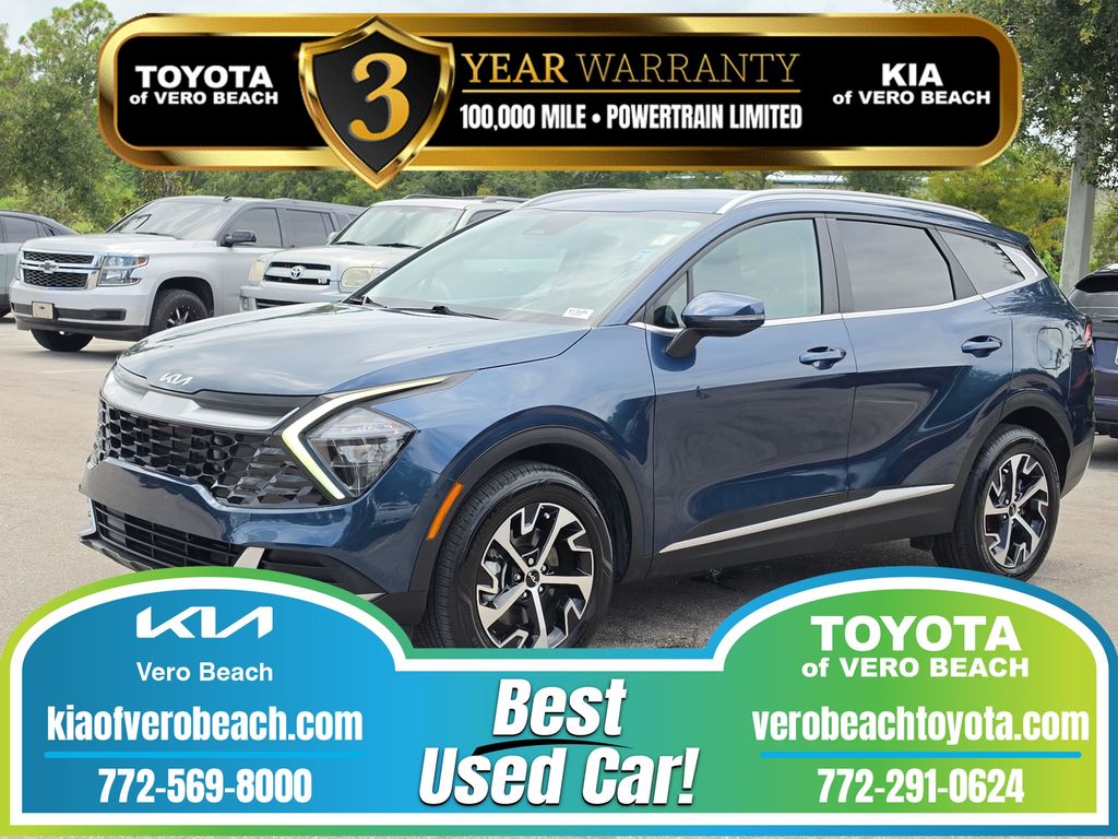 Vesta Blue 2023 Kia Sportage Hybrid SUV / Crossover All-Wheel Drive 6-Speed Automatic