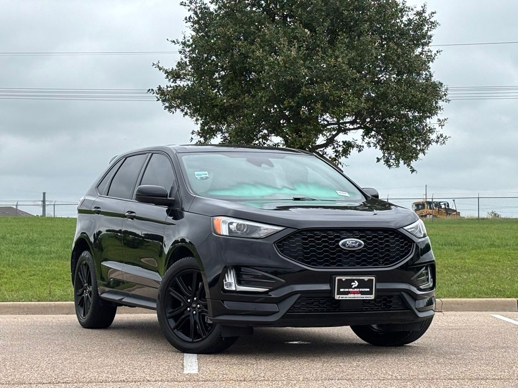Black Metallic 2024 Ford Edge SUV / Crossover All-Wheel Drive 8-Speed Automatic