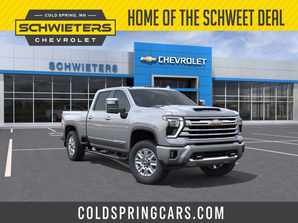 Sterling Gray Metallic 2026 Chevrolet Silverado 3500HD Pickup Truck Four-Wheel Drive Automatic