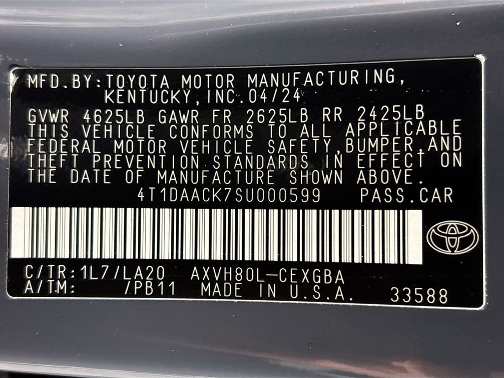 2025 Toyota Camry XLE