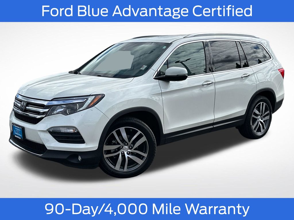 White Diamond Pearl 2017 Honda Pilot Touring AWD SUV / Crossover All-Wheel Drive 9-Speed Automatic