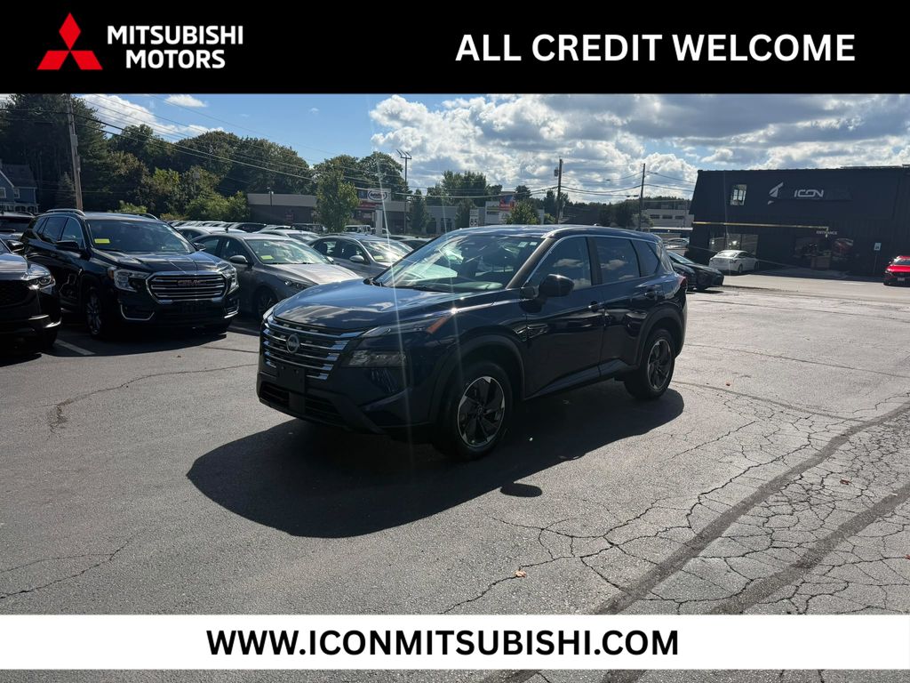 Deep Ocean Blue Pearl 2025 Nissan Rogue SUV / Crossover All-Wheel Drive Continuously Variable Transmission