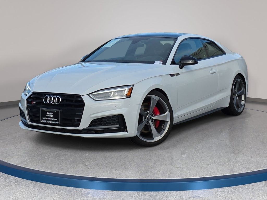 Glacier White 2019 Audi S5 3.0T quattro Premium Plus Coupe AWD Coupe All-Wheel Drive 8-Speed Automatic