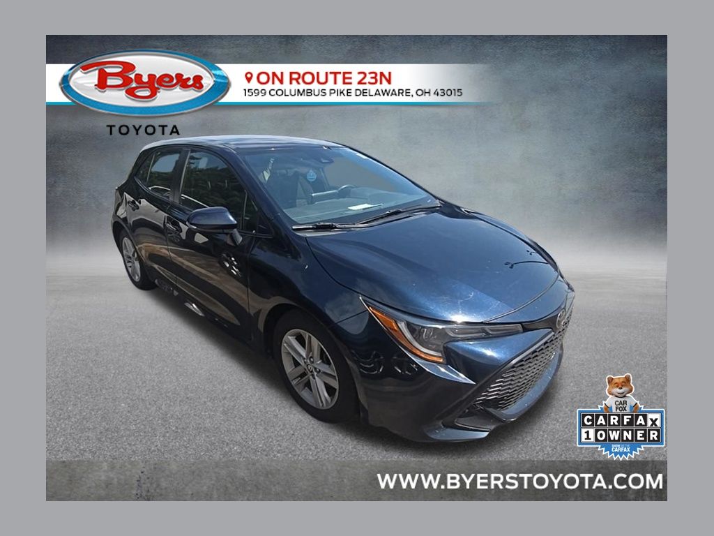 Teal (Aqua) 2022 Toyota Corolla Hatchback Hatchback Front-Wheel Drive Continuously Variable Transmission