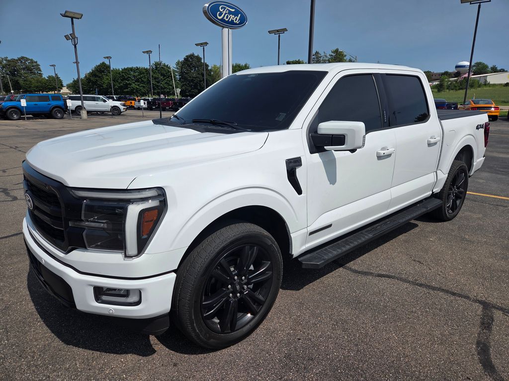 Oxford White 2024 Ford F-150 Pickup Truck Four-Wheel Drive Automatic