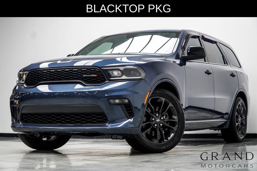 Reactor Blue Pearlcoat 2021 Dodge Durango SUV / Crossover Rear-Wheel Drive 8-Speed Automatic